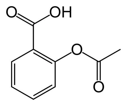 aspirin chemicals/ senior help button